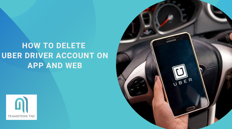 how to delete uber driver account